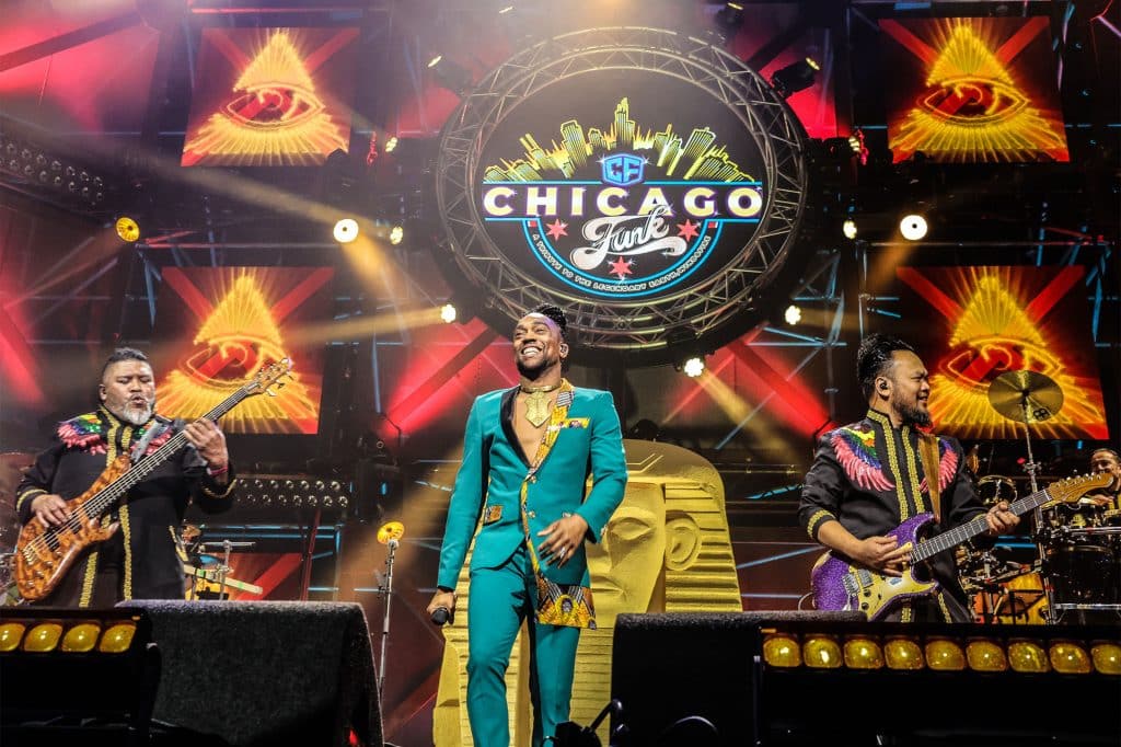 The Chicago Funk on stage